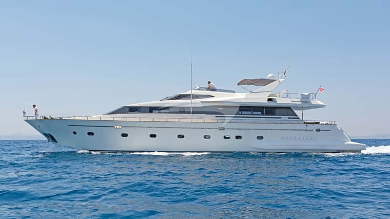 ILLYA F 28m motor yacht charter, photo 8