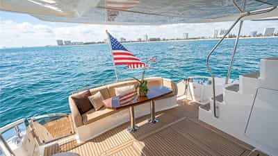 Great aft deck