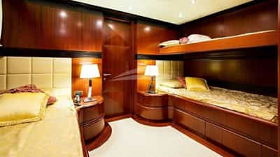 Twin Cabin with Bunk Bed