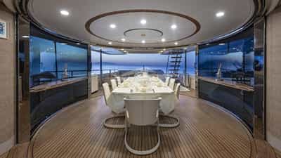 Upper deck salon