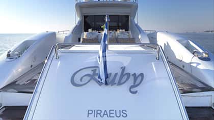 RUBY 26m motor yacht charter, photo 7