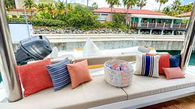 Aft deck