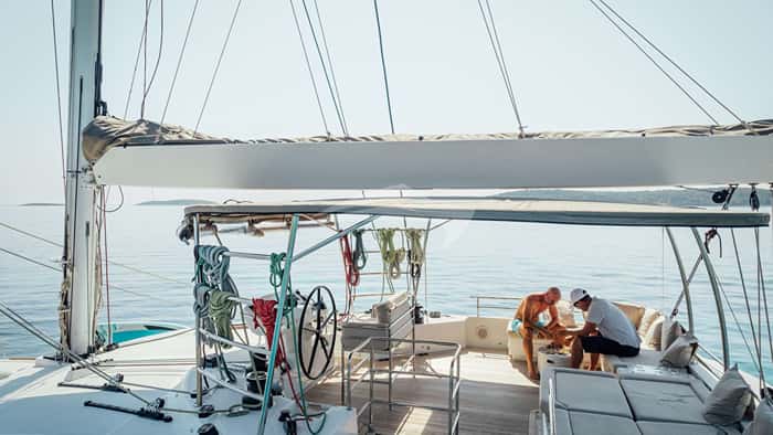 BAZA 17m sailing yacht charter, photo 5