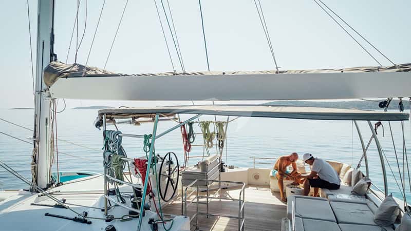 BAZA 17m sailing yacht charter, photo 5
