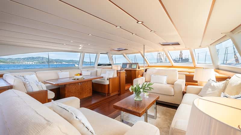 IL MIO CANTO LIBERO 32m sailing yacht charter, photo 8
