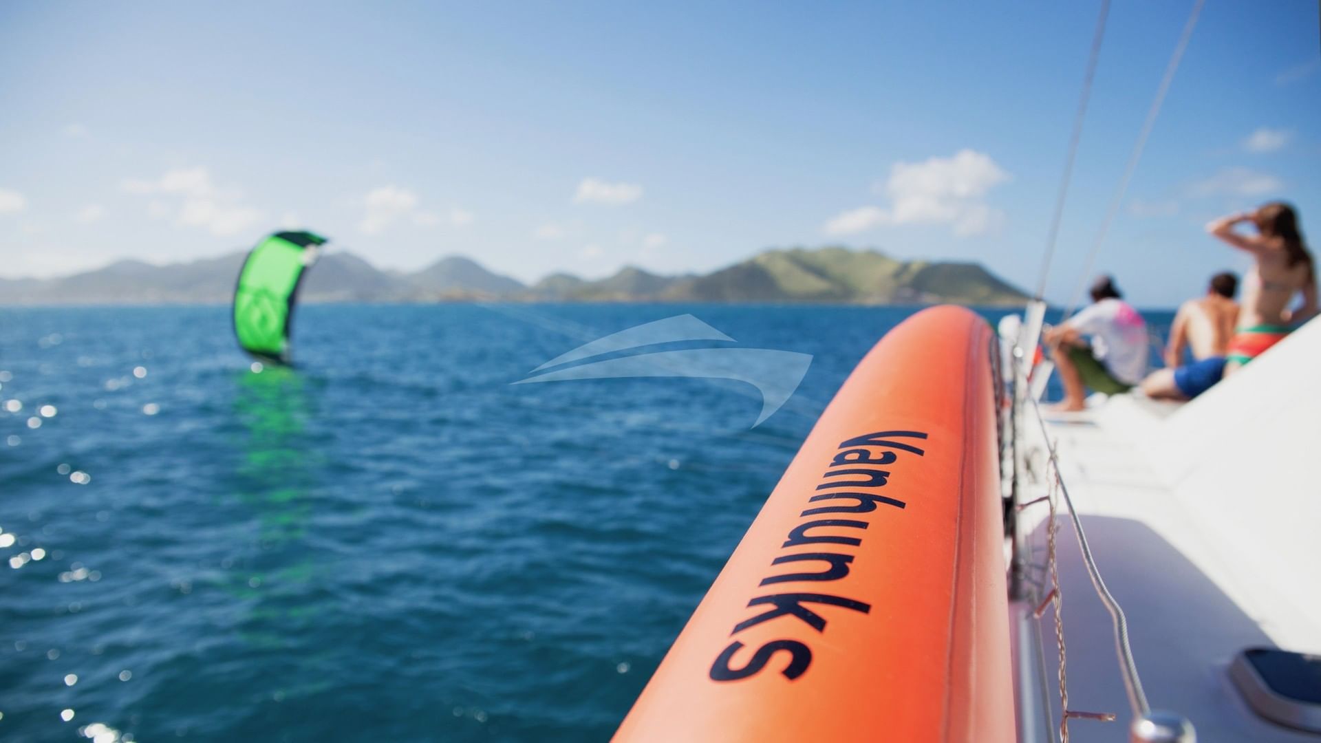 Guests watching the action