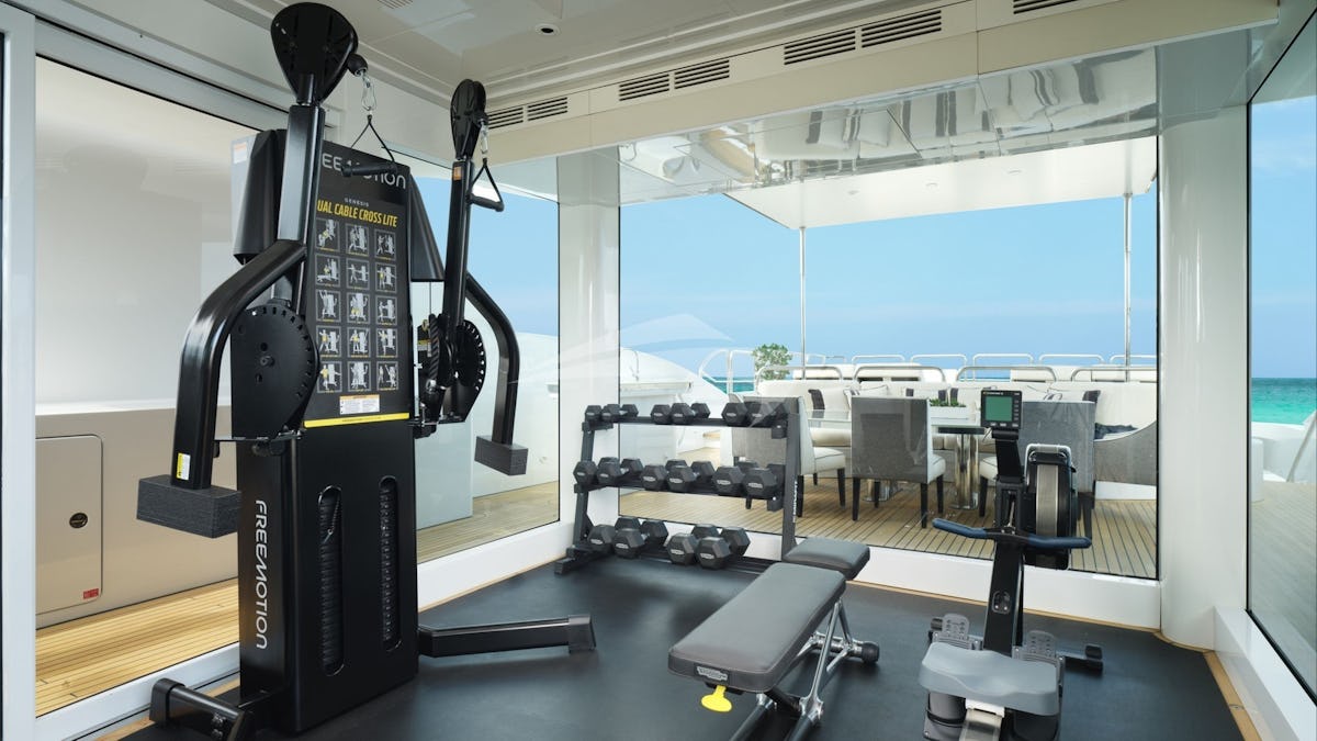 Sun deck gym