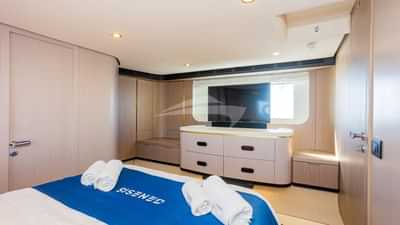 Master Stateroom with TV
