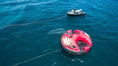Inflatable and Waverunner