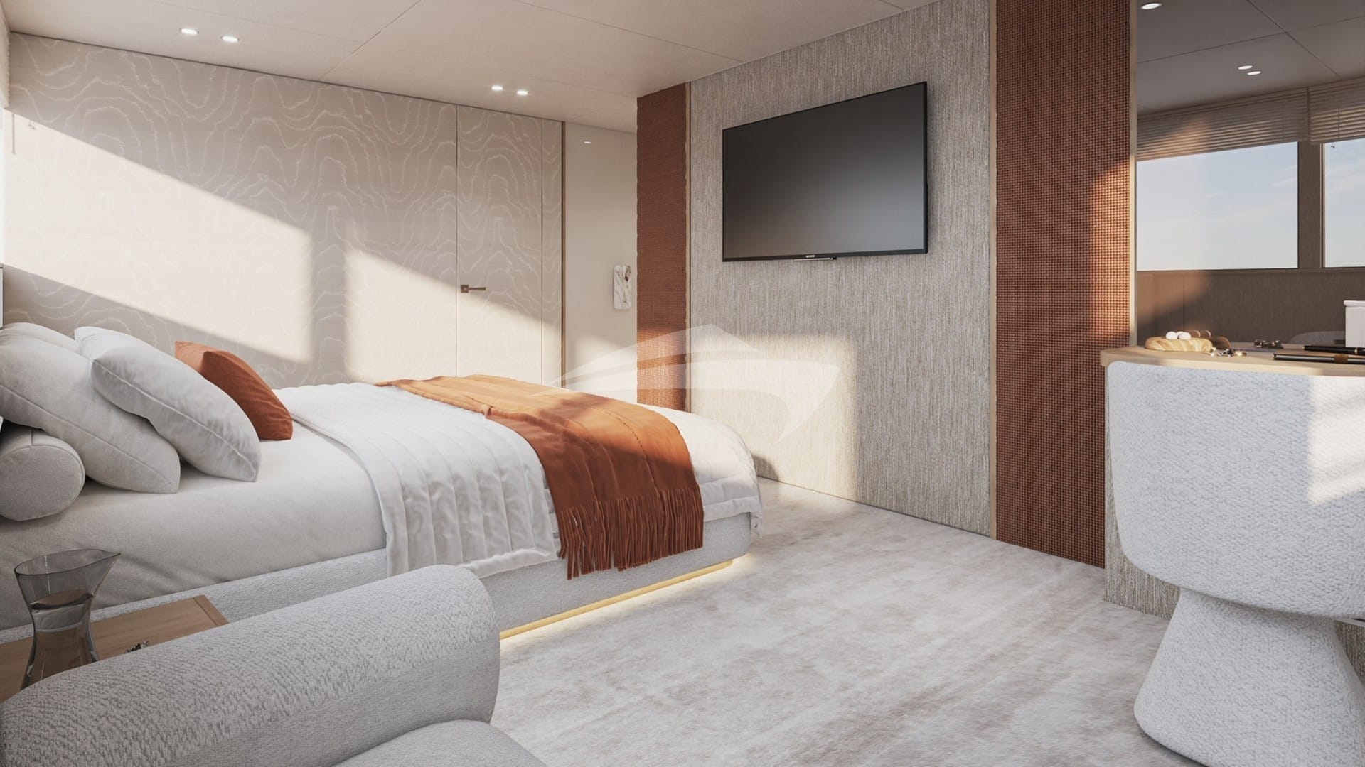 Master Stateroom - Upper deck