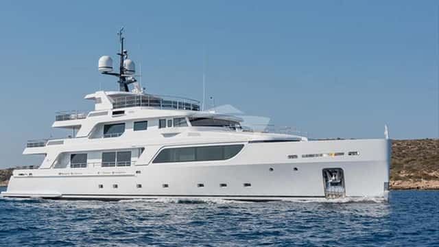 BOJI 43m motor yacht for charter