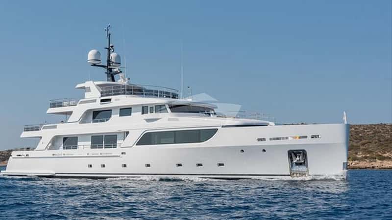 BOJI 43m motor yacht charter
