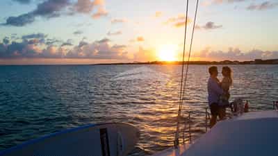The "JOY" of Caribbean sunsets!