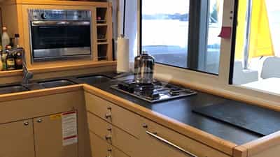 Escapade's galley