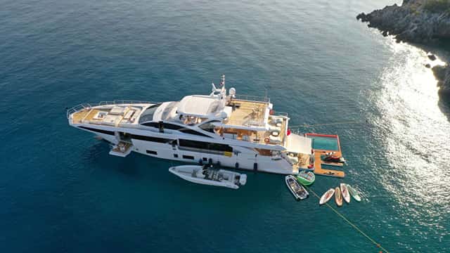 LOVE T 35m motor yacht for charter