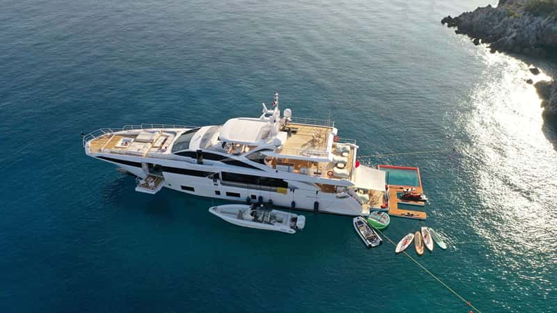 LOVE T 35m motor yacht charter