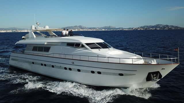 OLA 24m motor yacht for charter