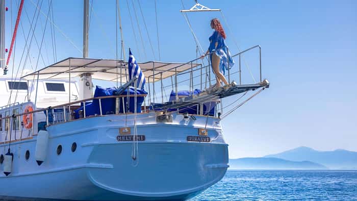 MELTEMI 22m motor yacht charter, photo 4