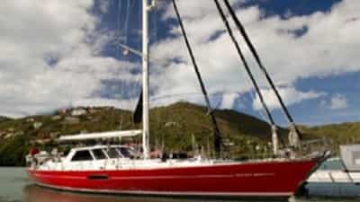 Side view at the dock
