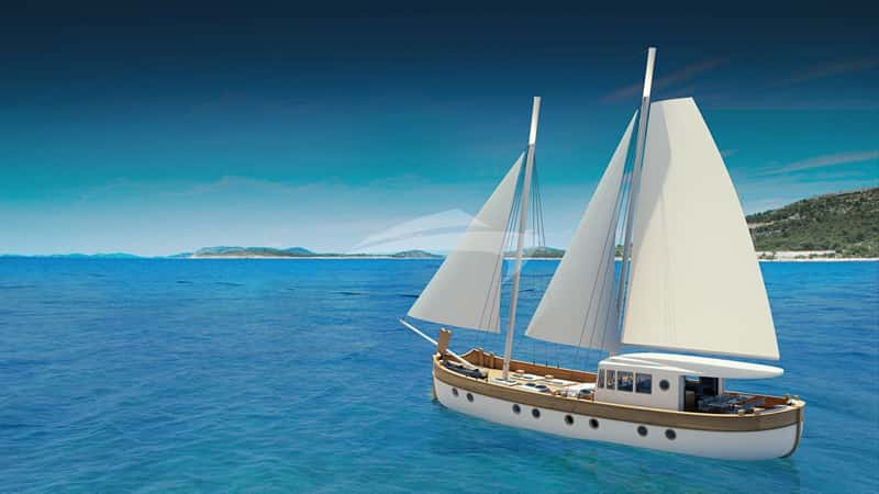 GREEN RAY 28m sailing yacht charter