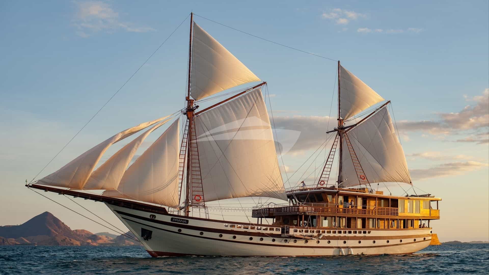 PRANA — 55m Sailing yacht charter via Blue Ocean Club