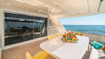 Aft deck