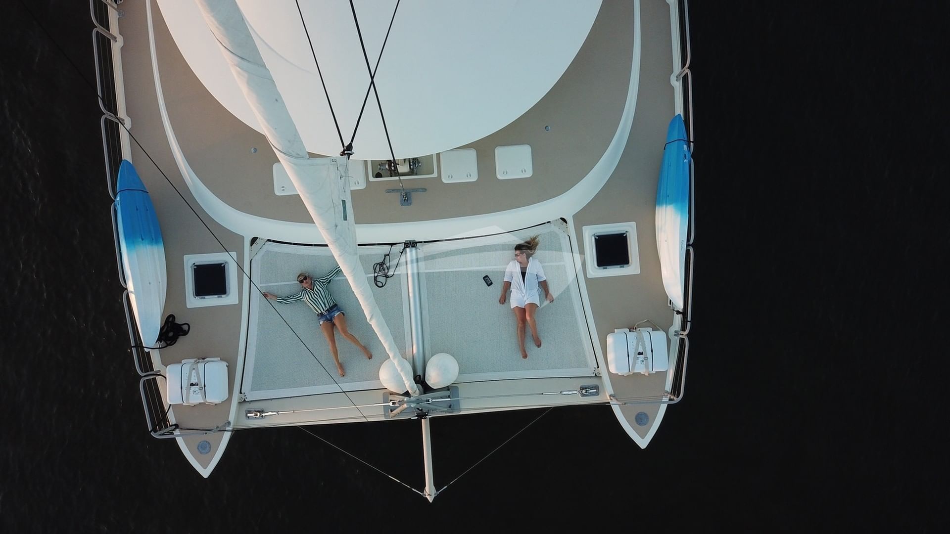 Aerial View of Trampoline
