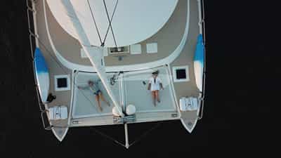 Aerial View of Trampoline