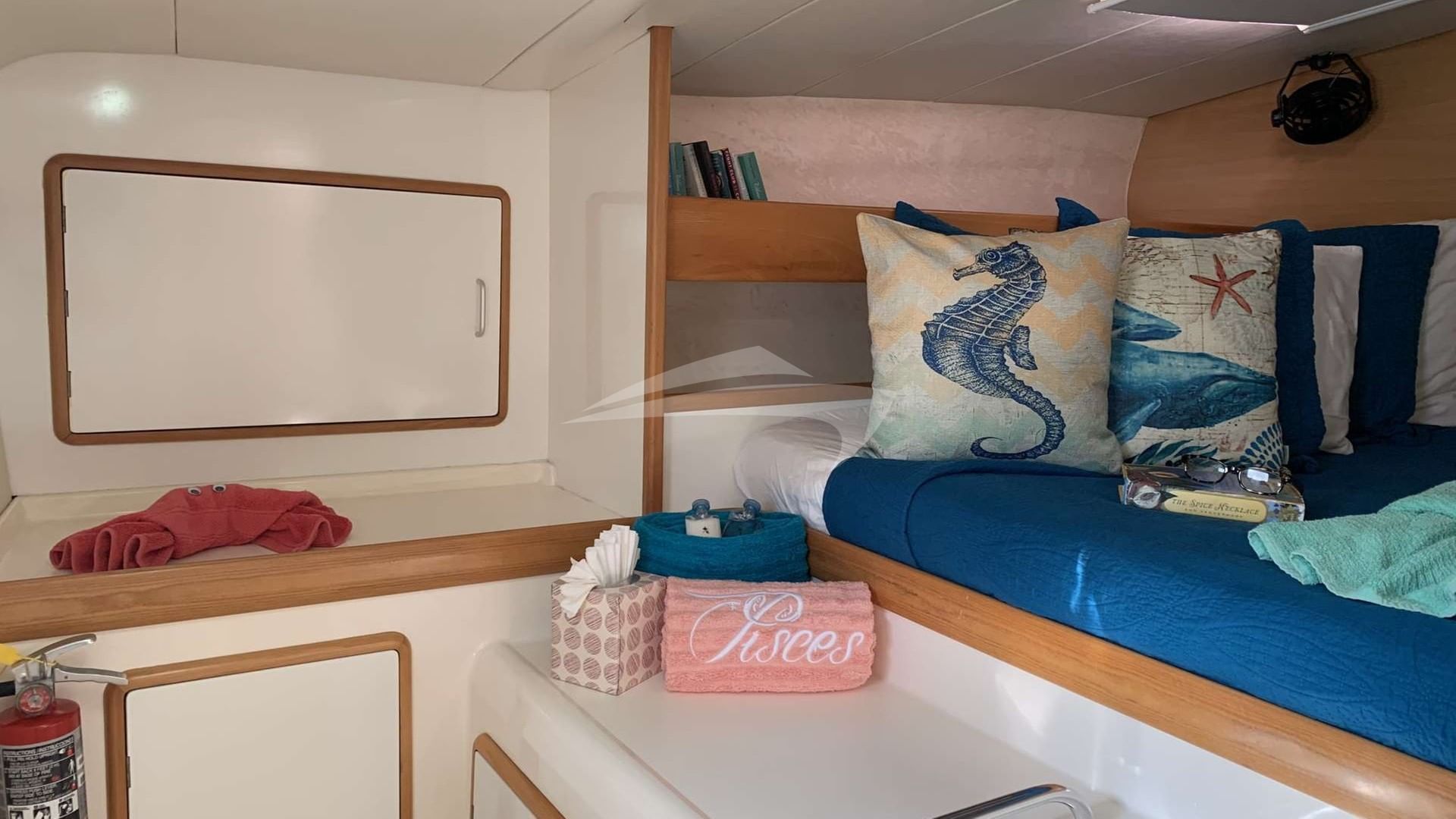 Cabin 3 easily sleeps two adults or 3 children