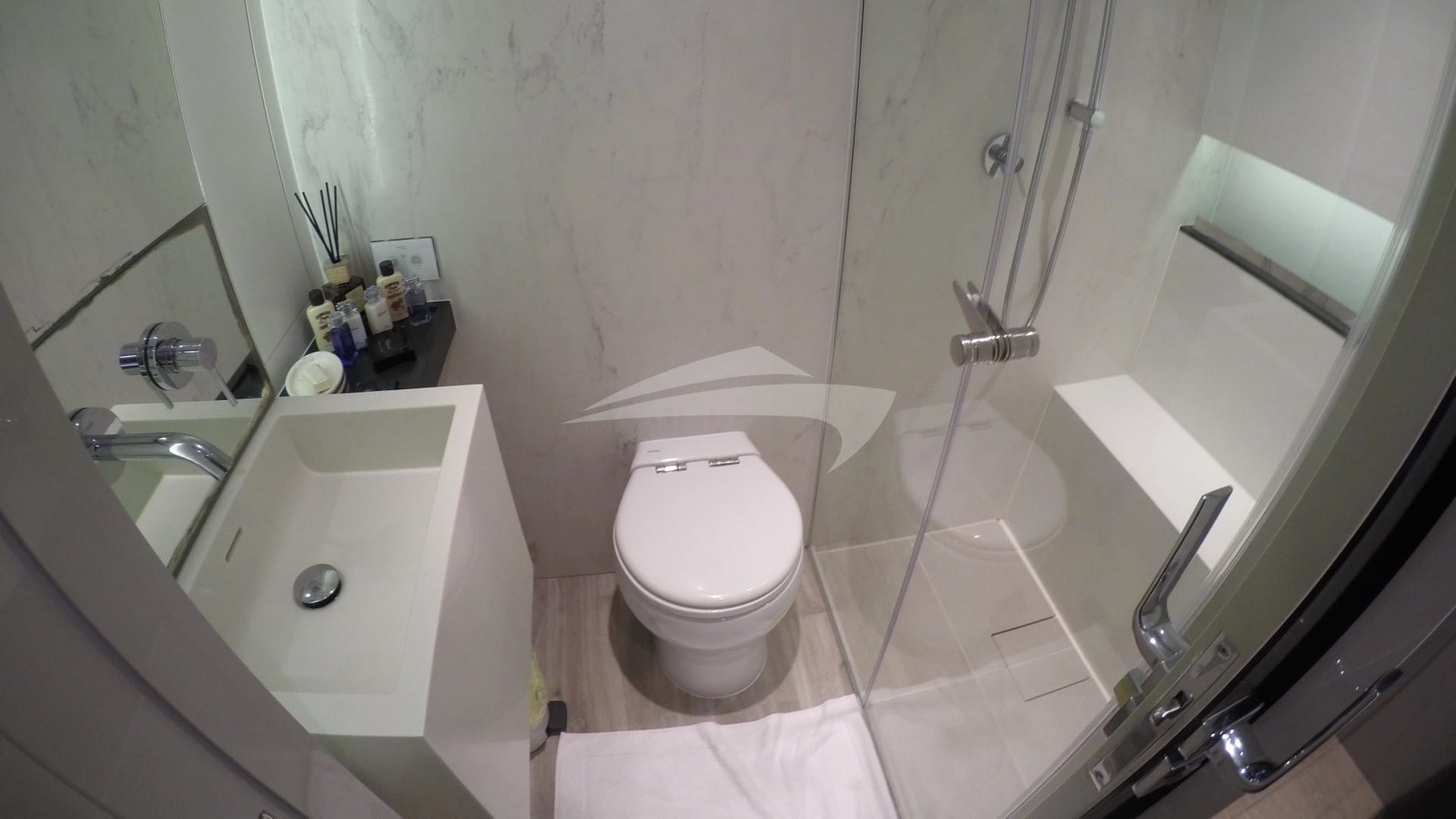 Guest head and shower