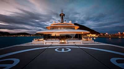 Deck and helipad