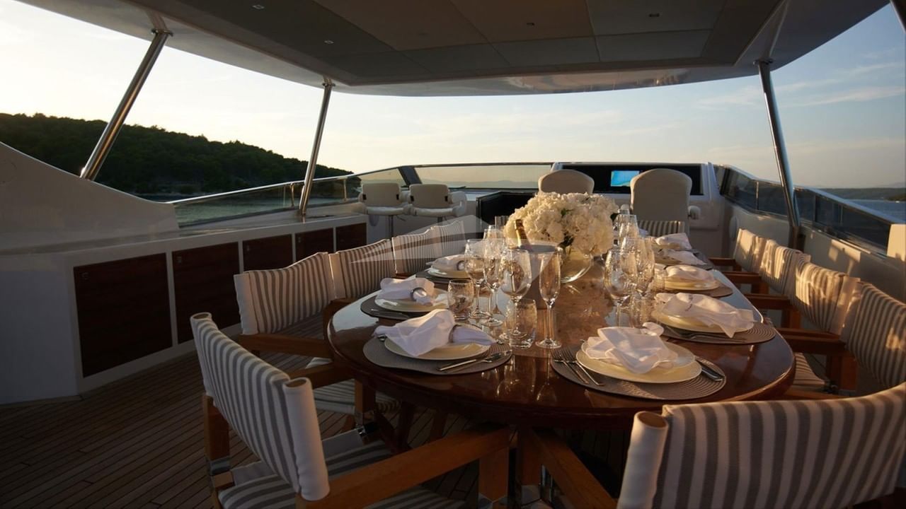 Aft Deck Dining