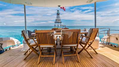 Aft Deck Settee