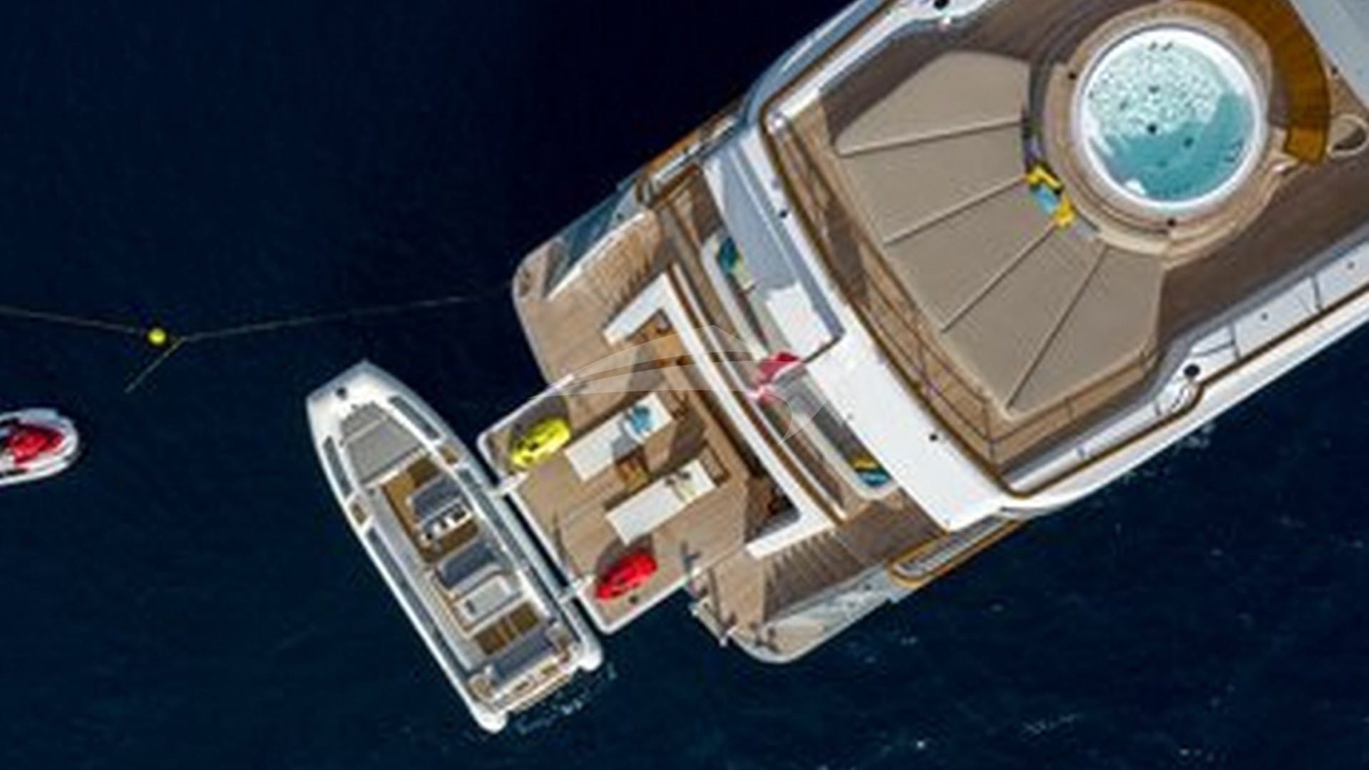 Aerial View of Swim Platform