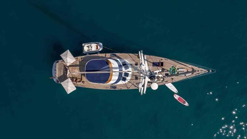 MALIZIA 25m sailing yacht charter, photo 2