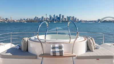 Sundeck and Jacuzzi