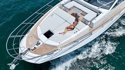 Sunbathing on Bow