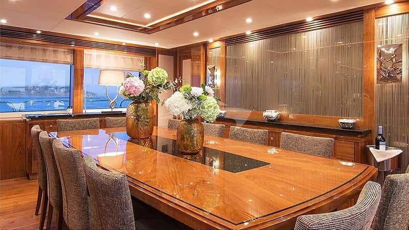 PATHOS 40m motor yacht charter, photo 6